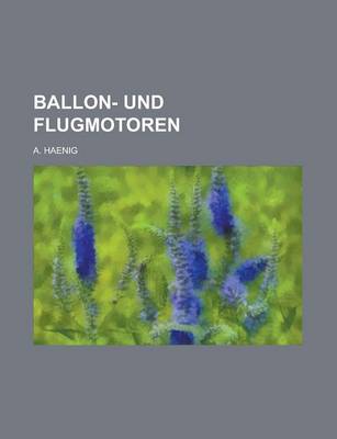 Book cover for Ballon- Und Flugmotoren