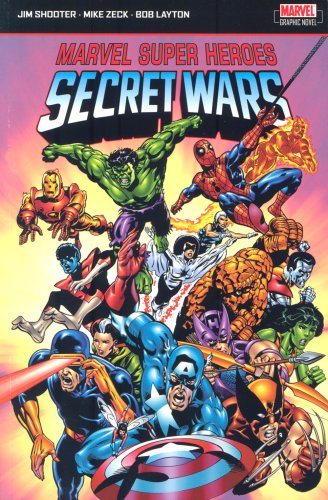 Book cover for Marvel Super Heroes Secret Wars