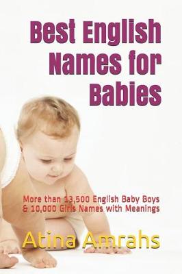 Book cover for Best English Names for Babies