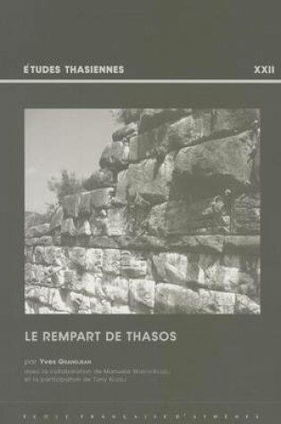 Cover of Le rempart de Thasos