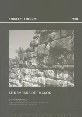 Book cover for Le rempart de Thasos