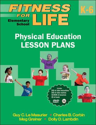 Book cover for Fitness for Life: Elementary School Physical Education Lesson Plans