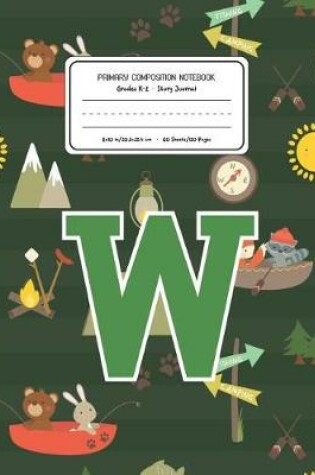 Cover of Primary Composition Notebook Grades K-2 Story Journal W