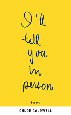 Book cover for I'll Tell You in Person