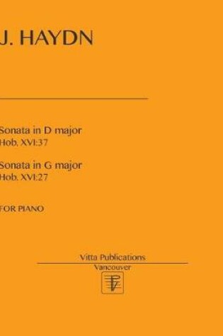Cover of J. Haydn, Sonatas in D major, Hob. XVI