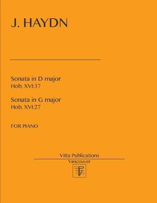 Book cover for J. Haydn, Sonatas in D major, Hob. XVI