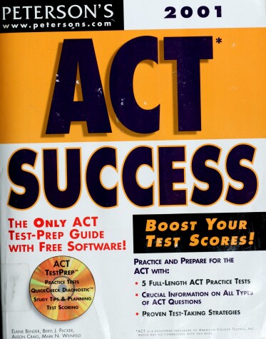 Book cover for Act Success 2001