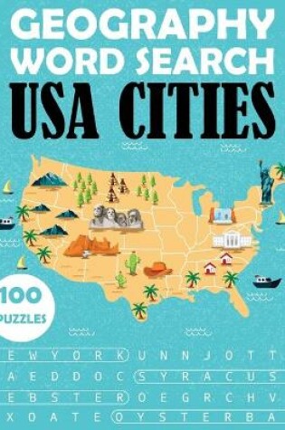 Cover of Geography Word Search - USA Cities