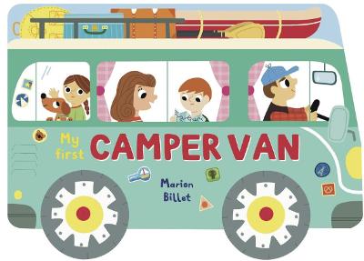 Book cover for Whizzy Wheels: My First Camper Van