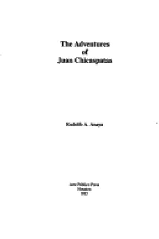 Cover of Adventures of Juan Chicaspatas