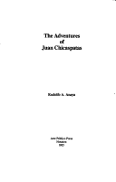 Book cover for Adventures of Juan Chicaspatas