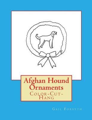 Book cover for Afghan Hound Ornaments