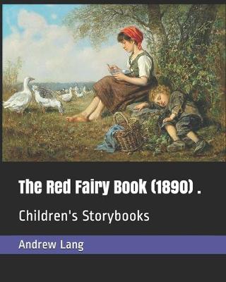 Book cover for The Red Fairy Book (1890) .