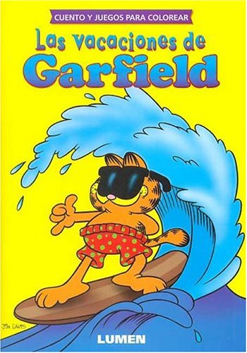 Book cover for Las Vacaciones de Garfield