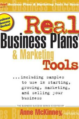 Cover of Real Business Plans and Marketing Tools