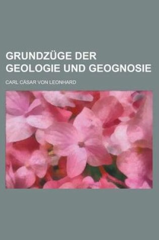 Cover of Grundzuge Der Geologie Und Geognosie