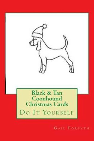 Cover of Black & Tan Coonhound Christmas Cards