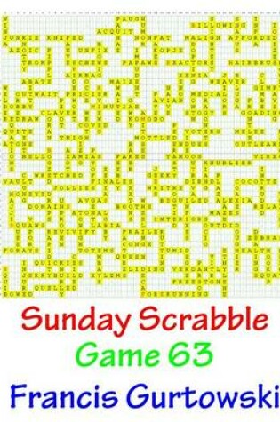 Cover of Sunday Scrabble Game 63