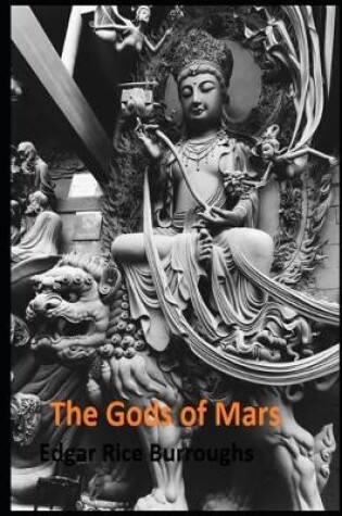 Cover of The Gods of Mars Annotated And Illustrated Book For Children