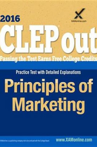 Cover of CLEP Principles of Marketing
