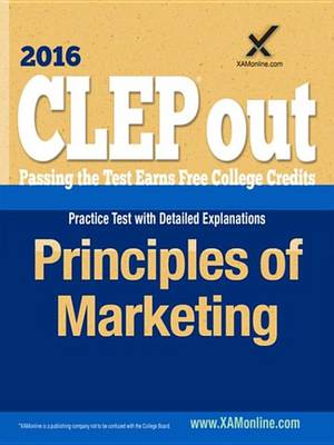 Book cover for CLEP Principles of Marketing