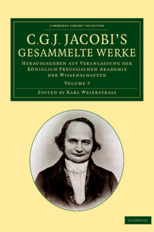 Cover of C. G. J. Jacobi's Gesammelte Werke