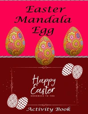 Book cover for Easter Mandala Egg Activity Book