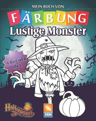 Book cover for Lustige Monster - 4 bücher in 1