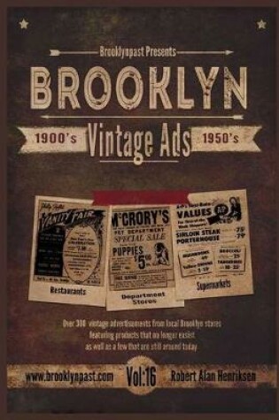 Cover of Brooklyn Vintage Ads Vol 16