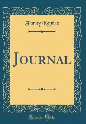 Book cover for Journal (Classic Reprint)