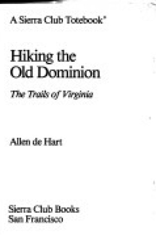 Cover of SC-Hiking Old Dominion