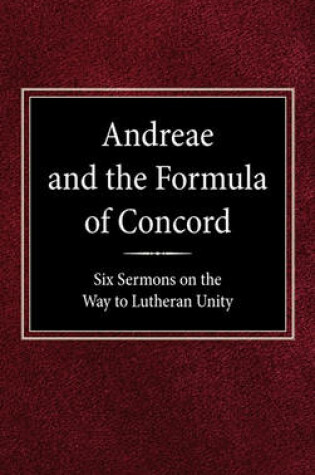 Cover of Andreae and the Formula of Concord