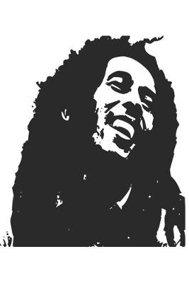 Book cover for Bob Marley notebook - achieve your goals, perfect 120 lined pages #1