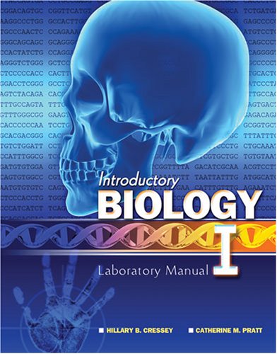 Book cover for INTRODUCTORY BIOLOGY I LAB MANUAL