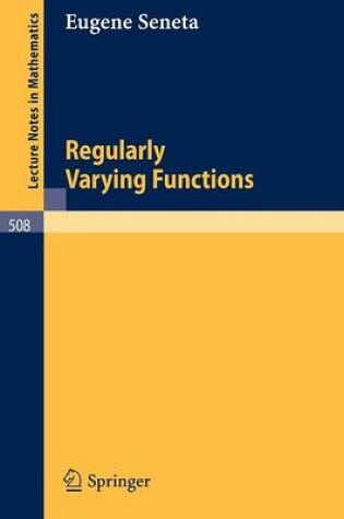 Cover of Regularly Varying Functions