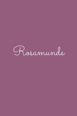 Cover of Rosamunde