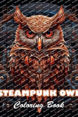 Cover of Steampunk Owl Coloring Book