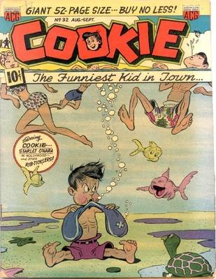 Book cover for Cookie Number 32 Childrens Comic Book