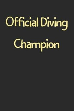 Cover of Official Diving Champion
