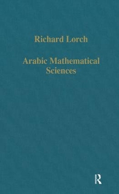 Cover of Arabic Mathematical Sciences