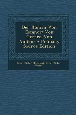 Cover of Der Roman Von Escanor