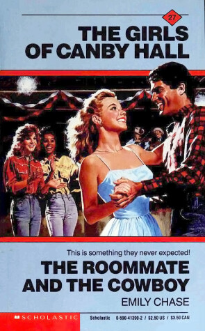 Book cover for The Roommate and the Cowboy