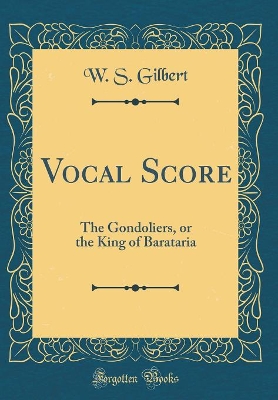 Book cover for Vocal Score