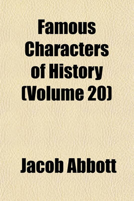 Book cover for Famous Characters of History (Volume 20)
