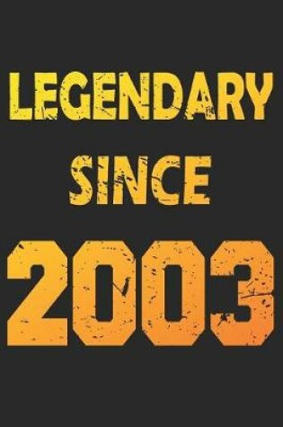 Cover of Legendary Since 2003