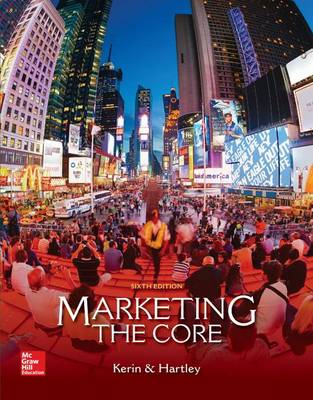 Book cover for Marketing: The Core with Connect Access Card