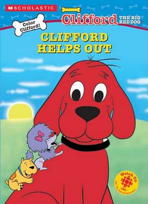 Book cover for Clifford Helps Out