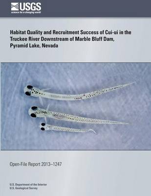 Book cover for Habitat Quality and Recruitment Success of Cui-ui in the Truckee River Downstream of Marble Bluff Dam, Pyramid Lake, Nevada