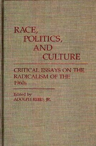 Cover of Race, Politics, and Culture