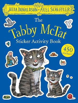 Book cover for The Tabby McTat Sticker Book